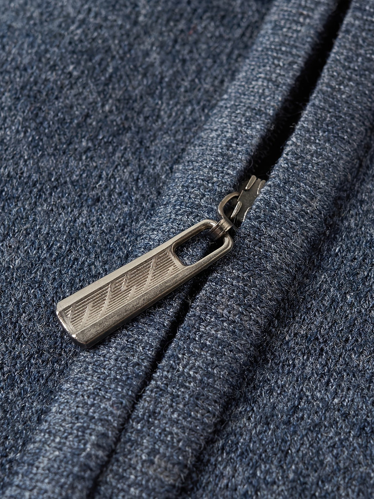Ambrose | Men's Colour-Block Striped Funnel Neck Half-Zip Jumper