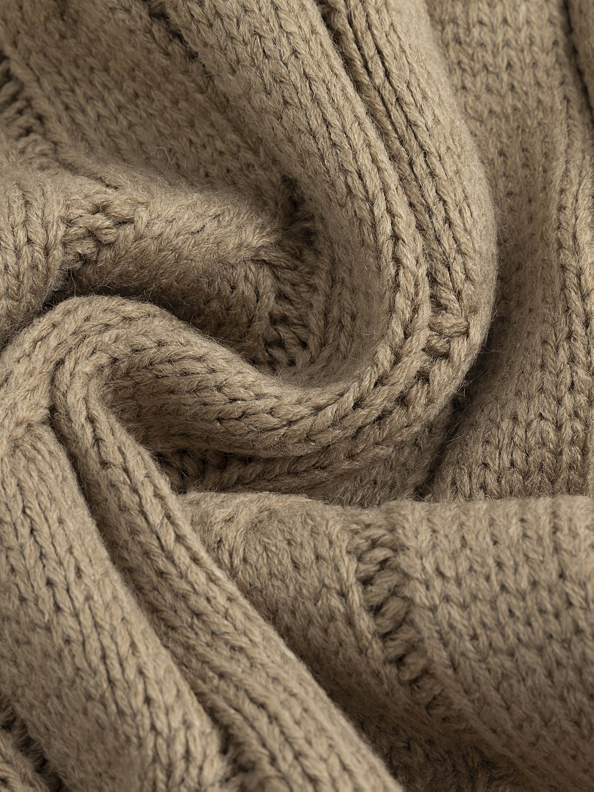 Winston | Men's Shawl-Collar Cable-Knit Button-Up Cardigan